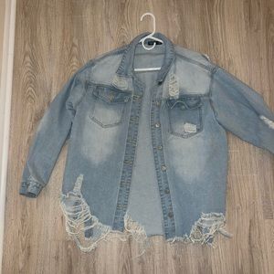 Denim jacket size 1x